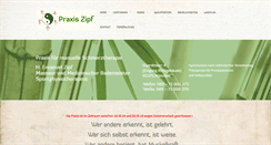 Desktop Screenshot of praxis-zipf.de